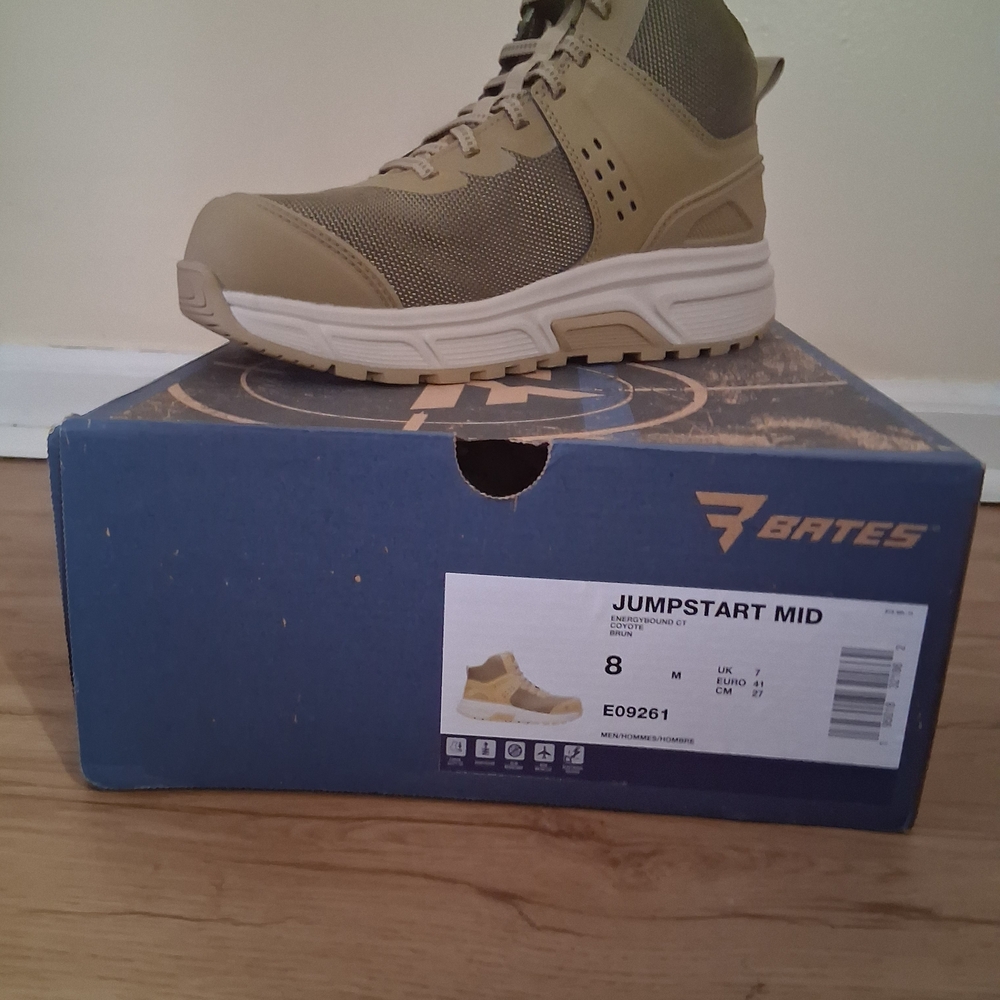 Bates Jumpstart Mid Tan Men's Shoes